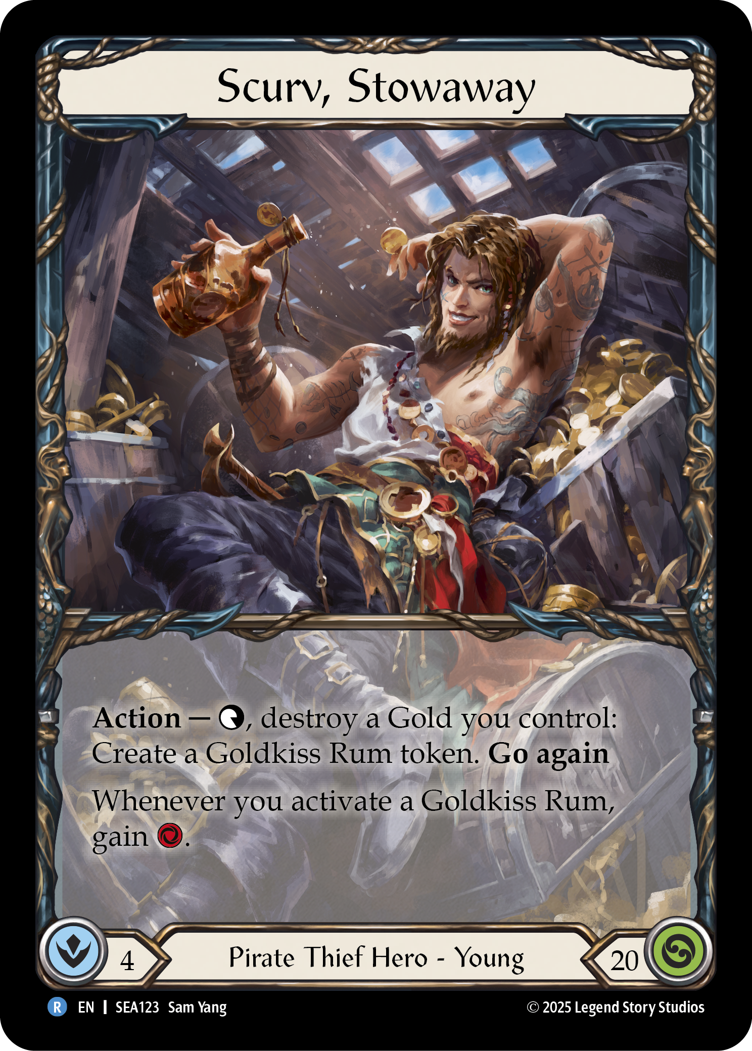 Scurv, Stowaway