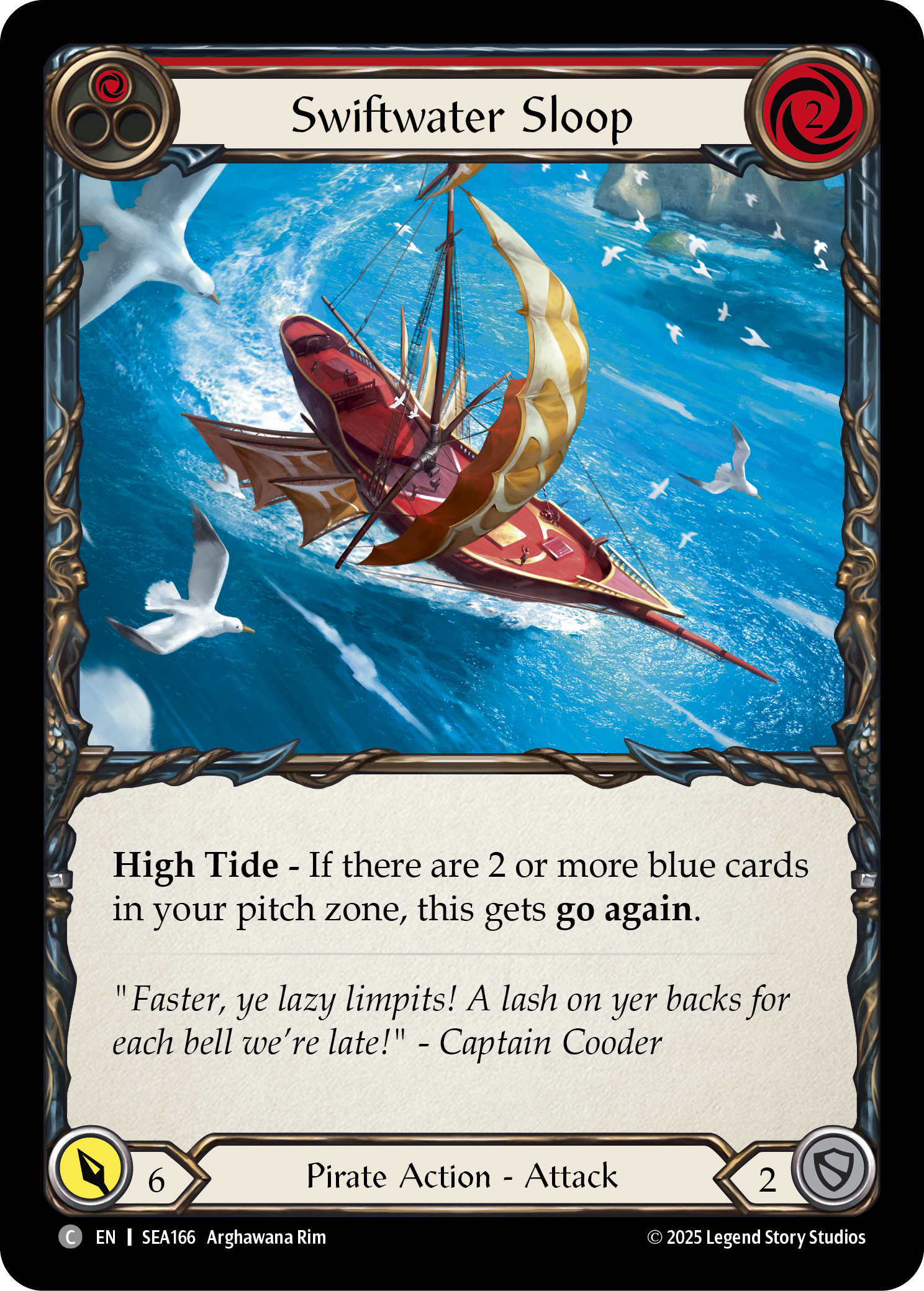 Swiftwater Sloop - Red