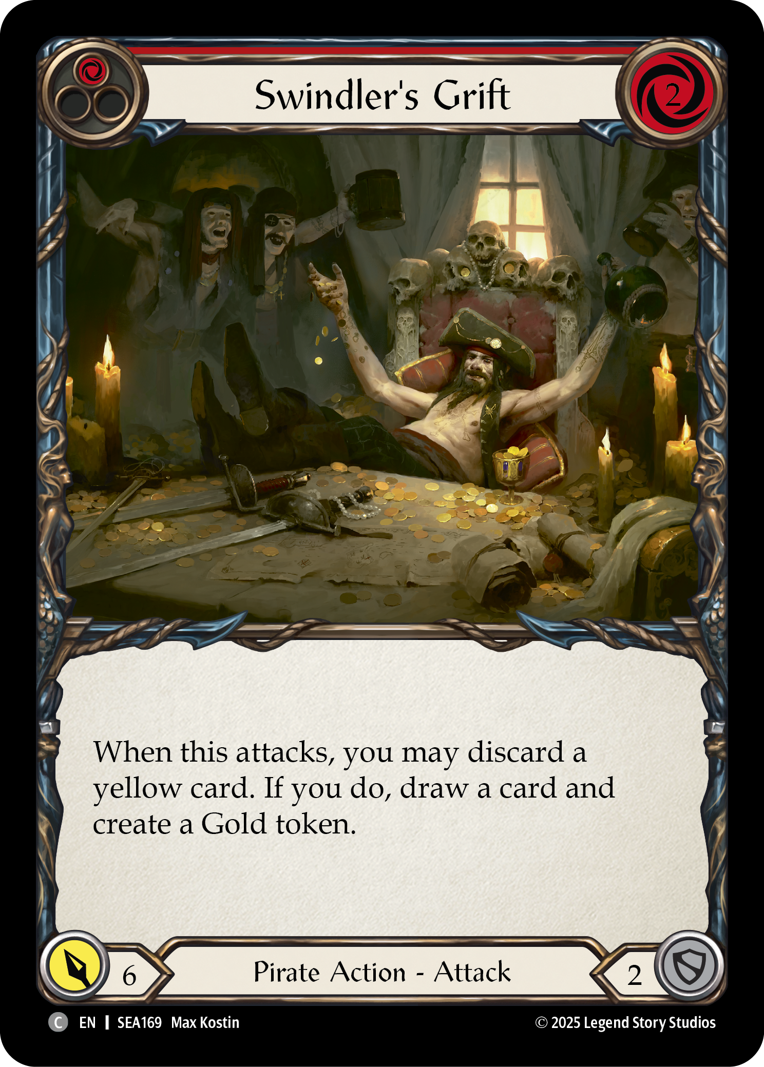 Swindler's Grift - Red