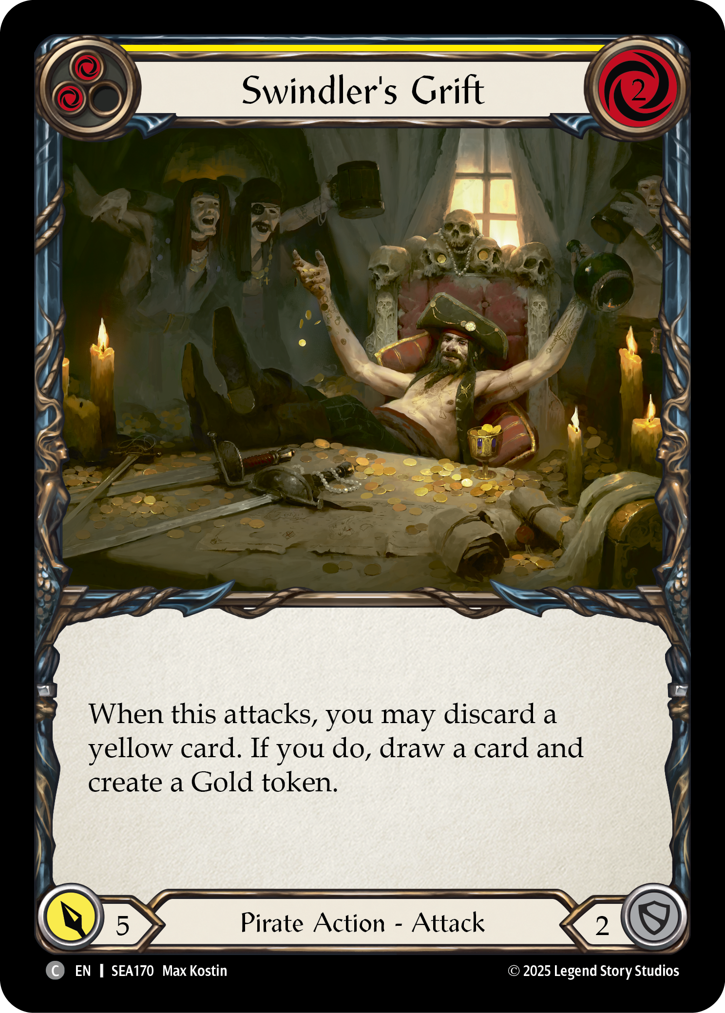 Swindler's Grift - Yellow