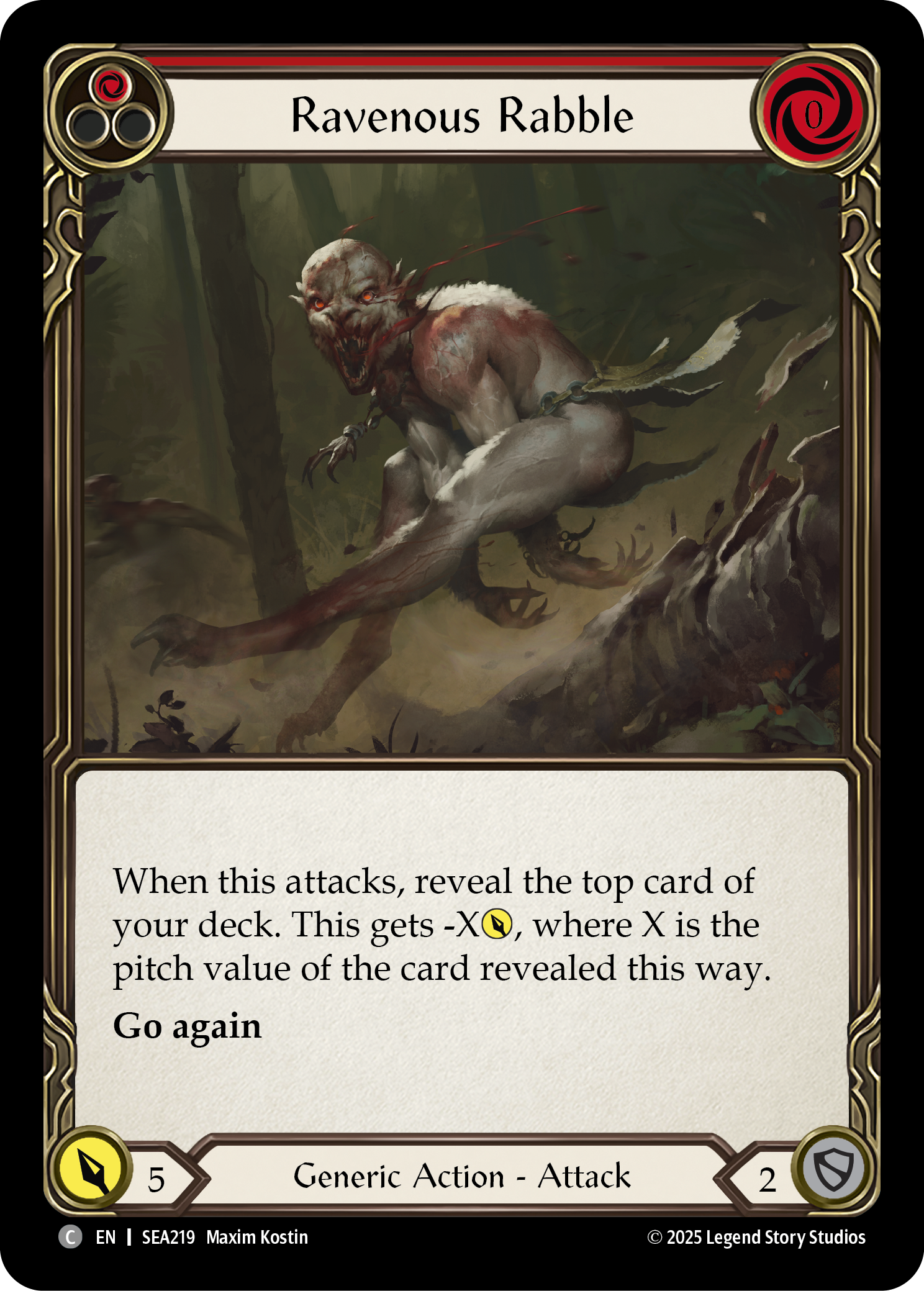 Ravenous Rabble - Red