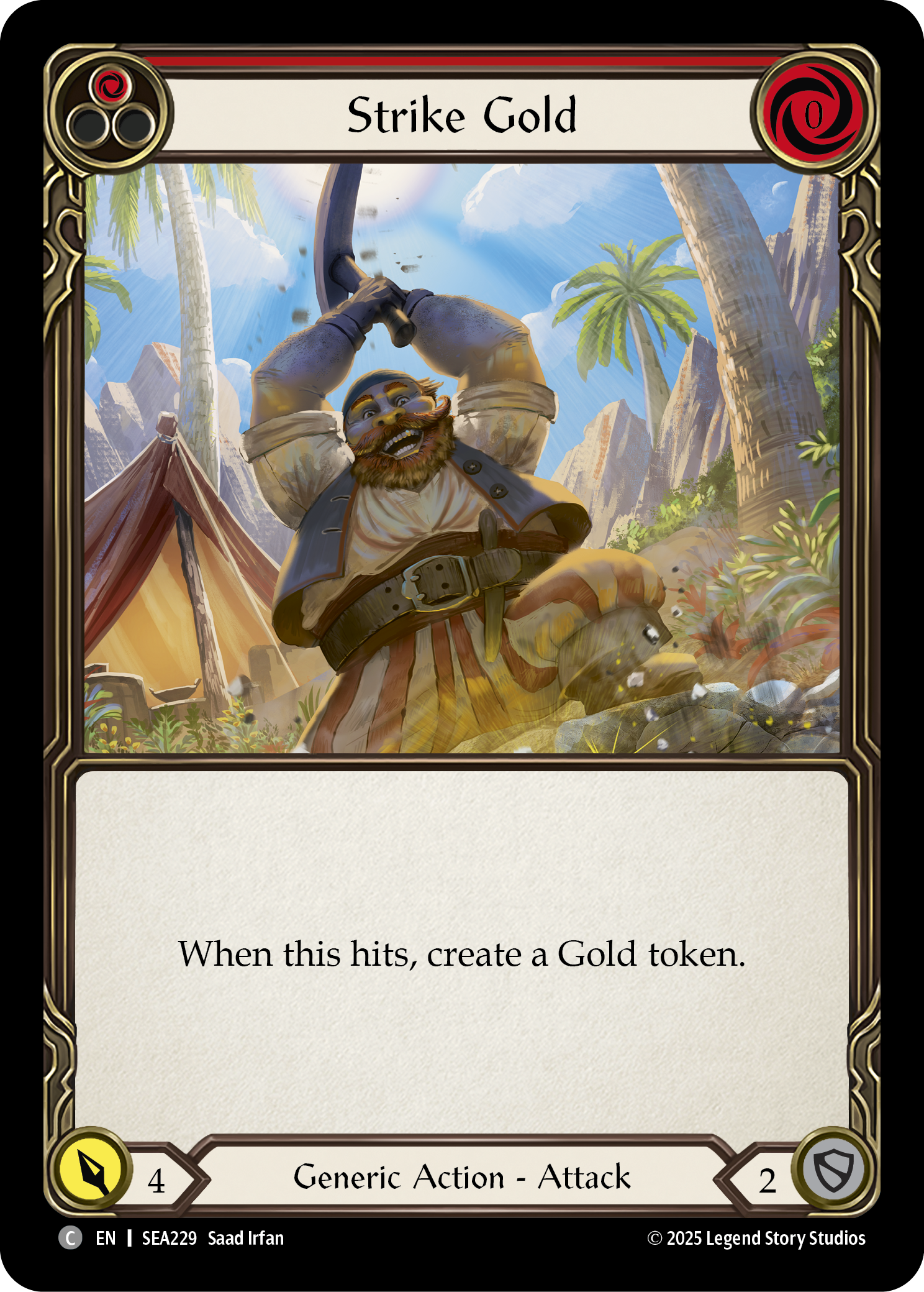 Strike Gold - Red