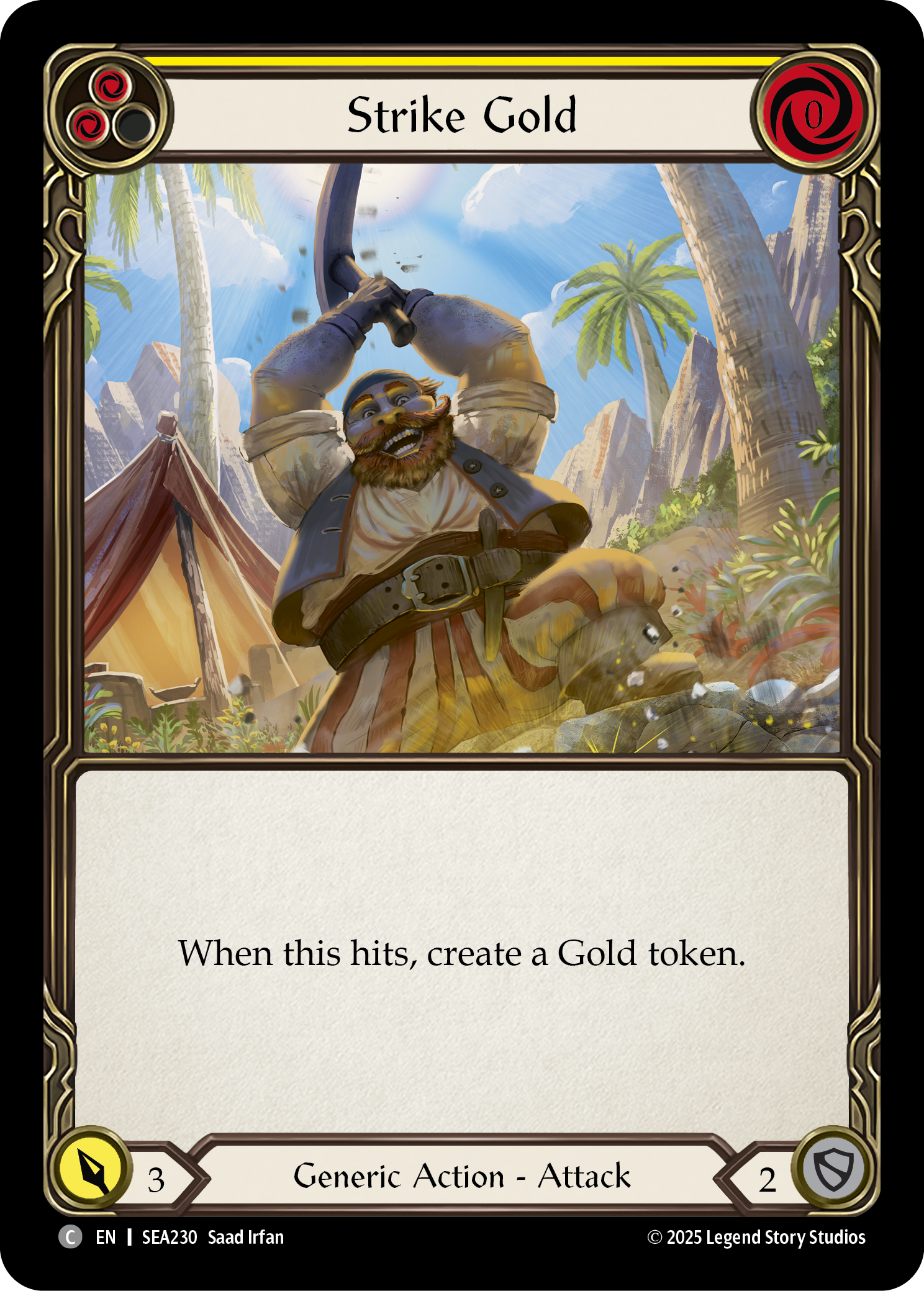 Strike Gold - Yellow