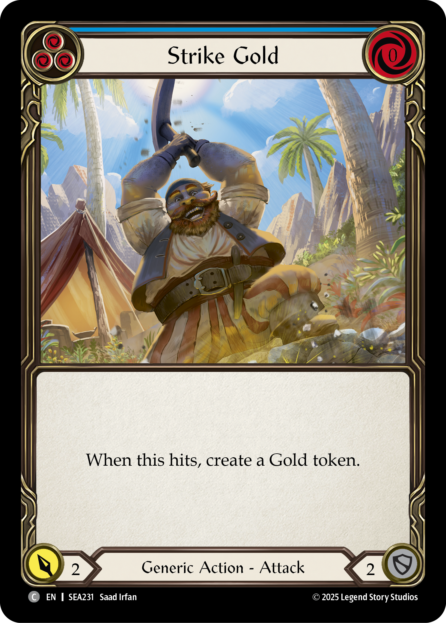 Strike Gold - Blue