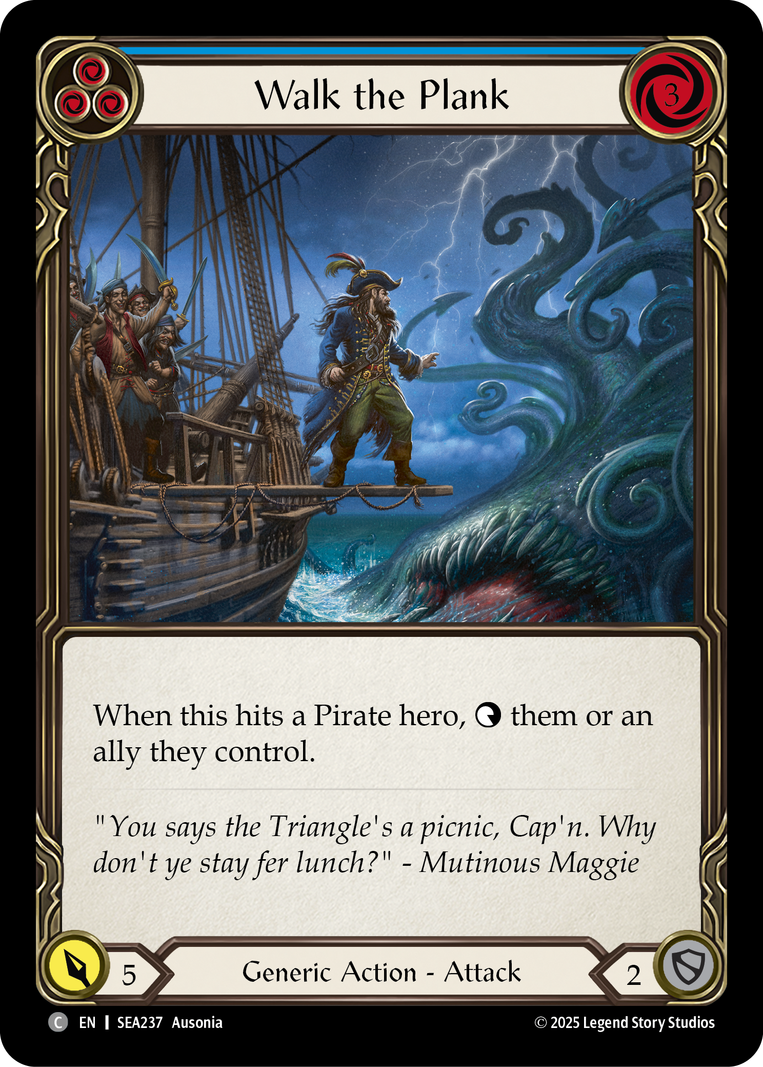 Walk the Plank - Blue