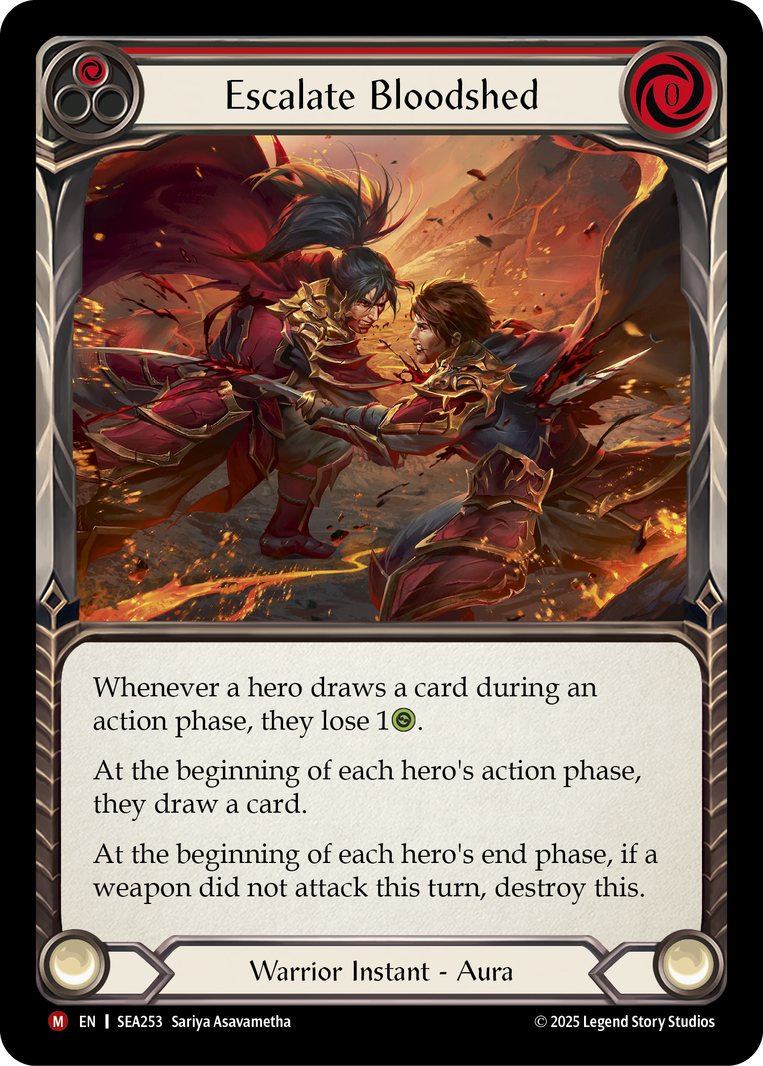 Escalate Bloodshed
