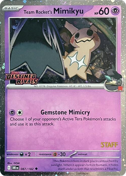 Team Rocket's Mimikyu
