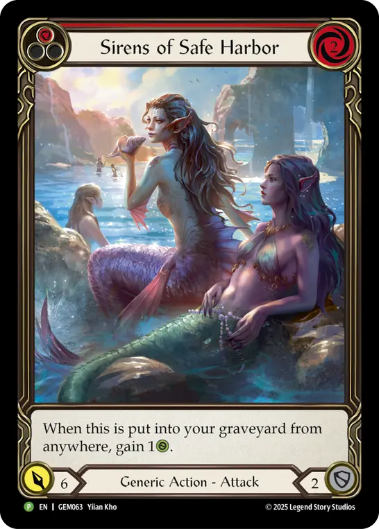 Sirens of Safe Harbor - Red