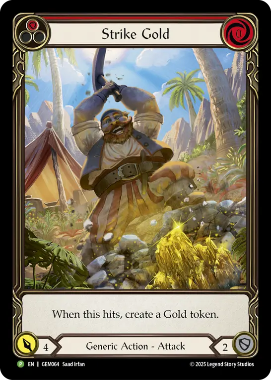 Strike Gold - Red