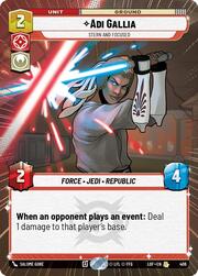 Adi Gallia - Stern and Focused