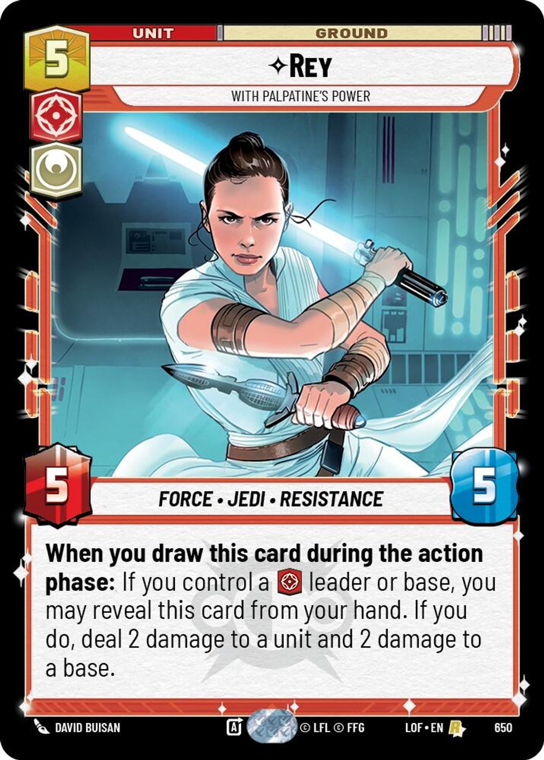 Rey - With Palpatines Power