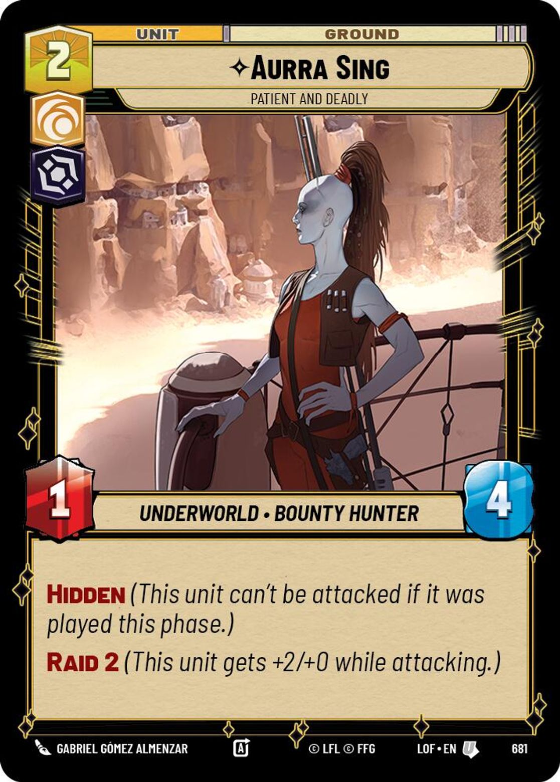 Aurra Sing - Patient and Deadly