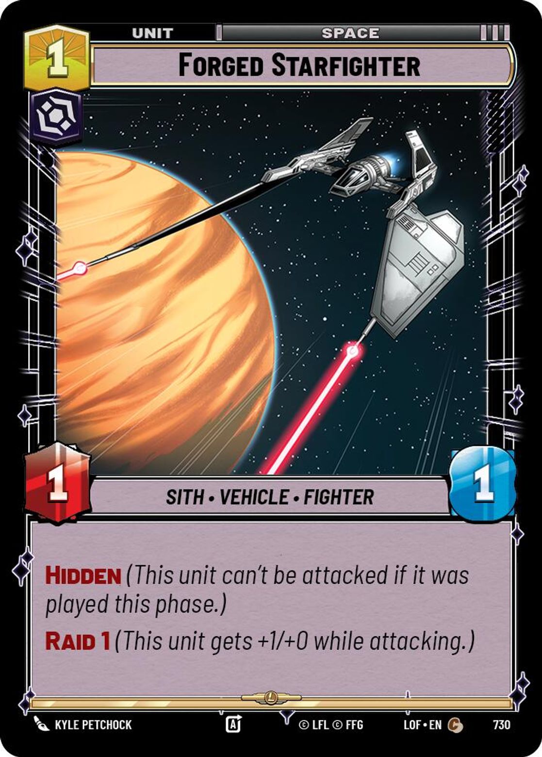 Forged Starfighter