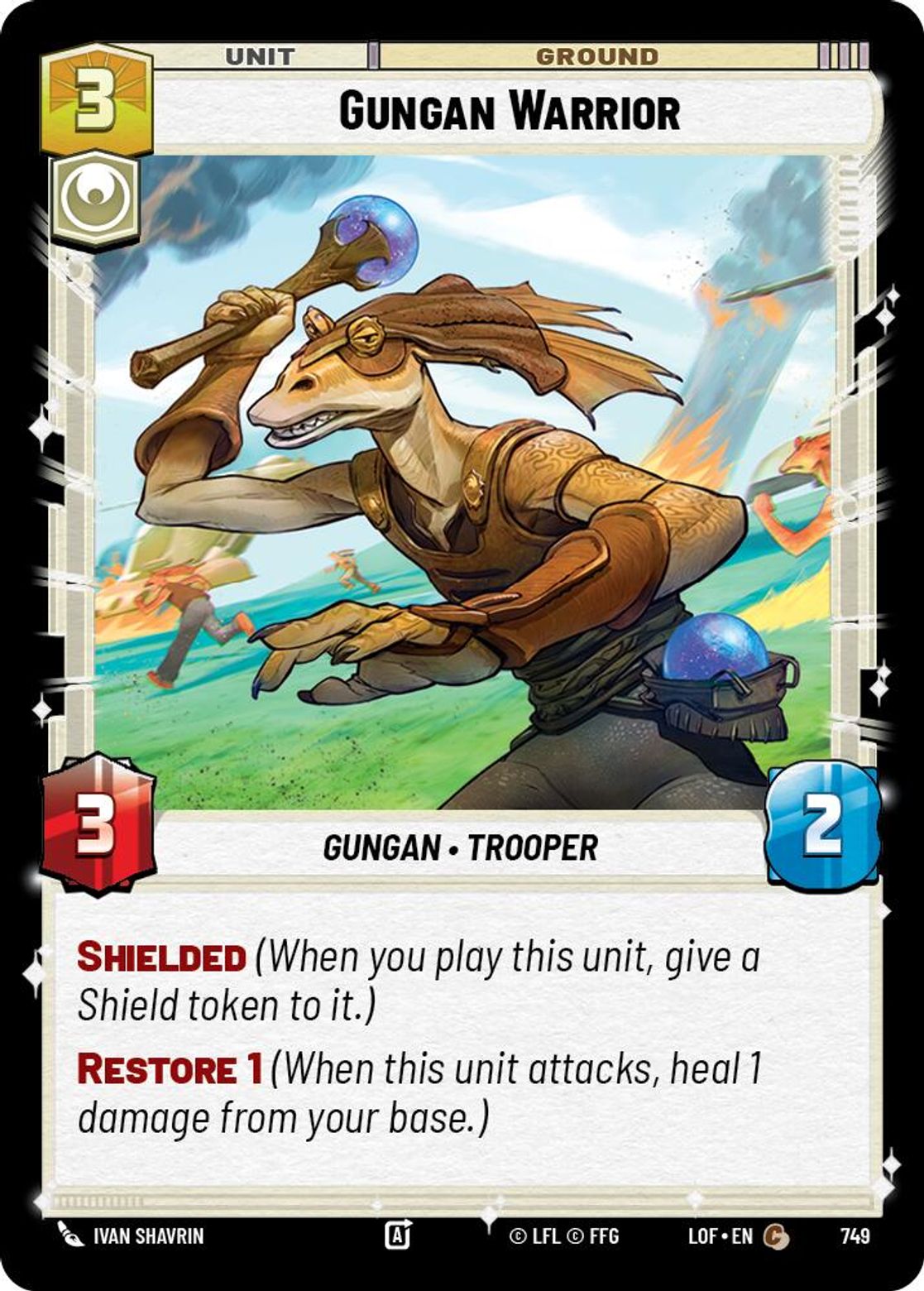 Gungan Warrior