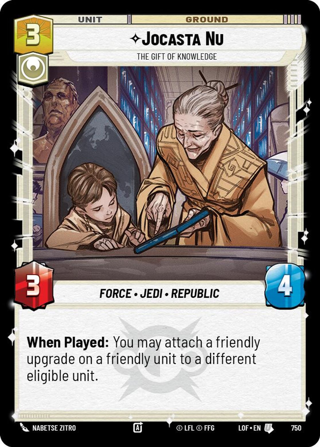 Jocasta Nu - The Gift of Knowledge