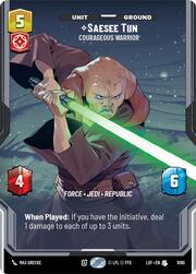 Saesee Tiin - Courageous Warrior