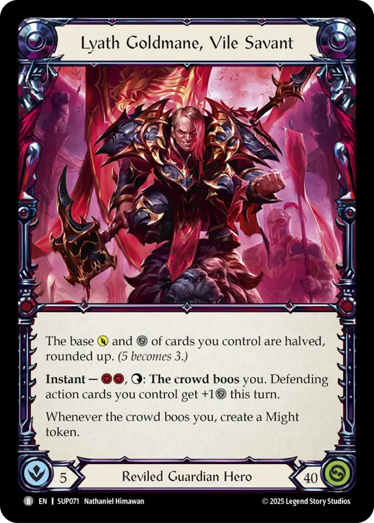Lyath Goldmane, Vile Savant // Lyath Goldmane