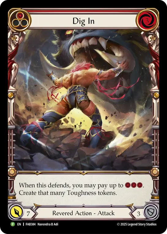 Dig In - Red
