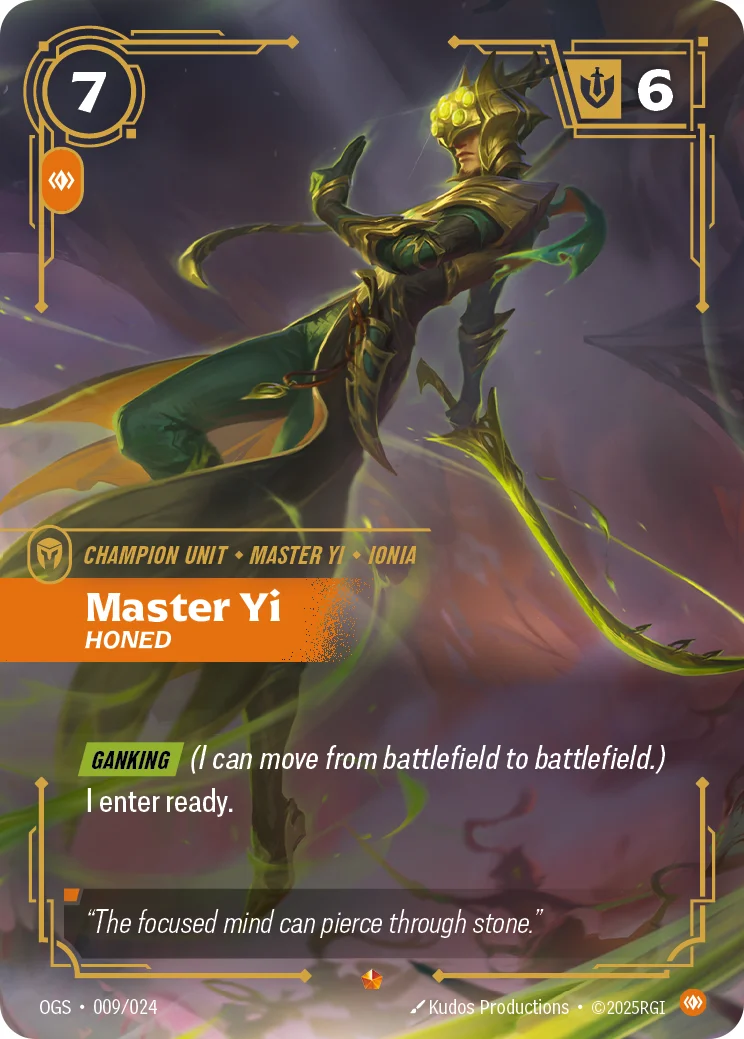 Master Yi - Honed
