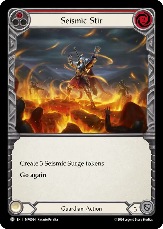 Seismic Stir - Red