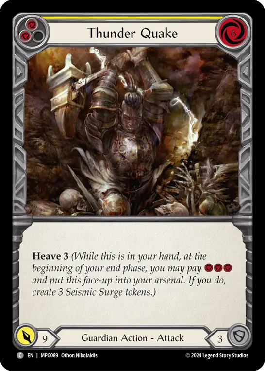 Thunder Quake - Yellow