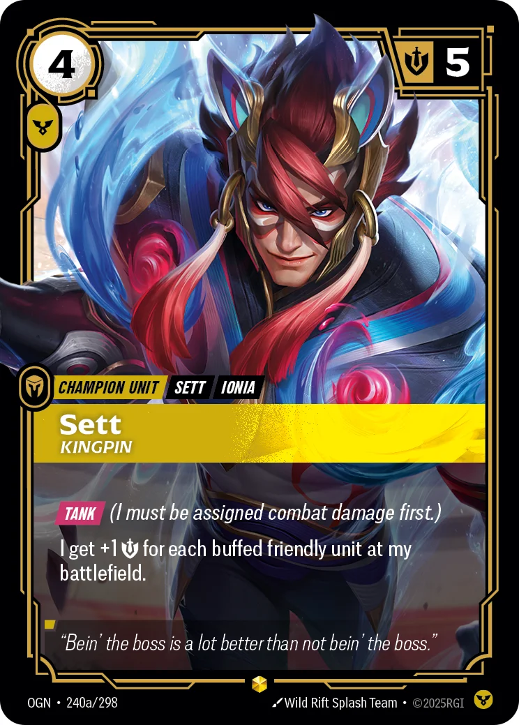 Sett - Kingpin