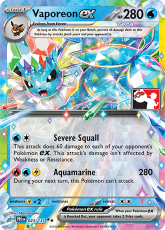 Vaporeon ex