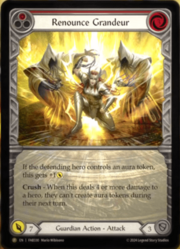 Renounce Grandeur