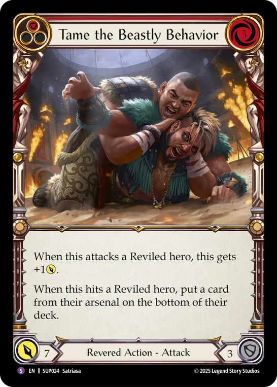 Tame the Beastly Behavior