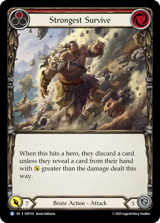 Strongest Survive - Red