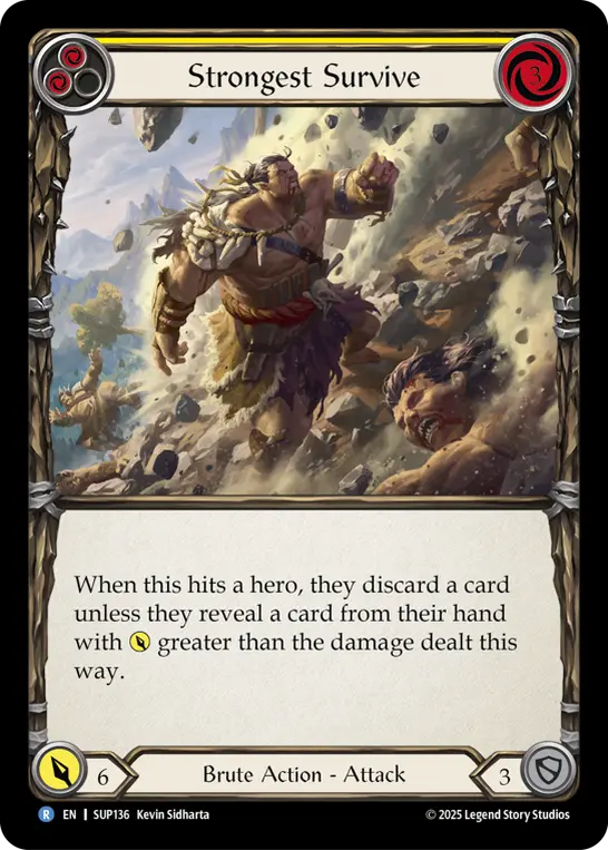 Strongest Survive - Yellow
