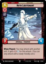 Hoth Lieutenant