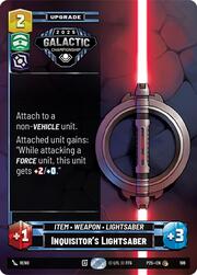 Inquisitor's Lightsaber