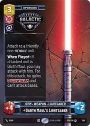 Darth Maul's Lightsaber