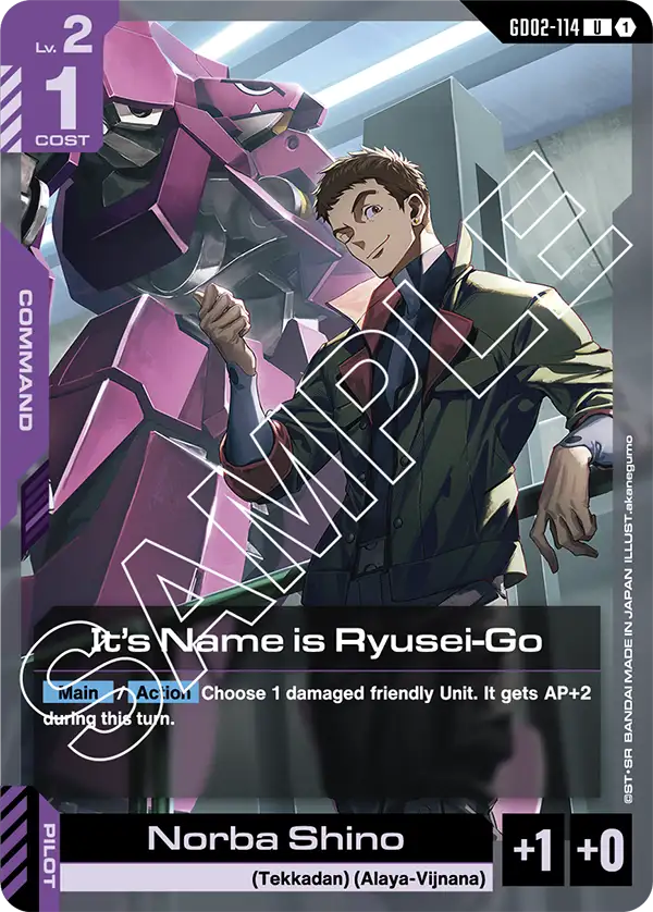 It's Name is Ryusei-Go