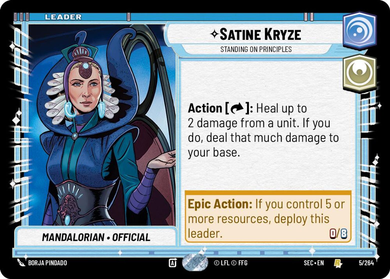 Satine Kryze – Standing on Principles