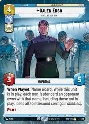 Galen Erso - Youll Never Win