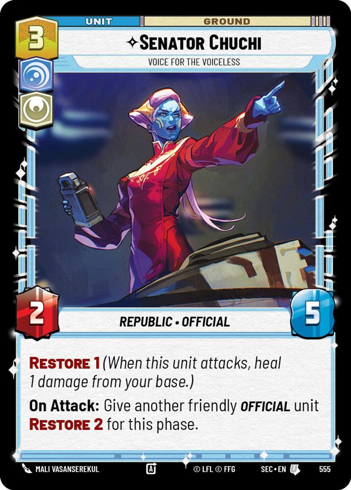 Senator Chuchi, Voice for the Voiceless