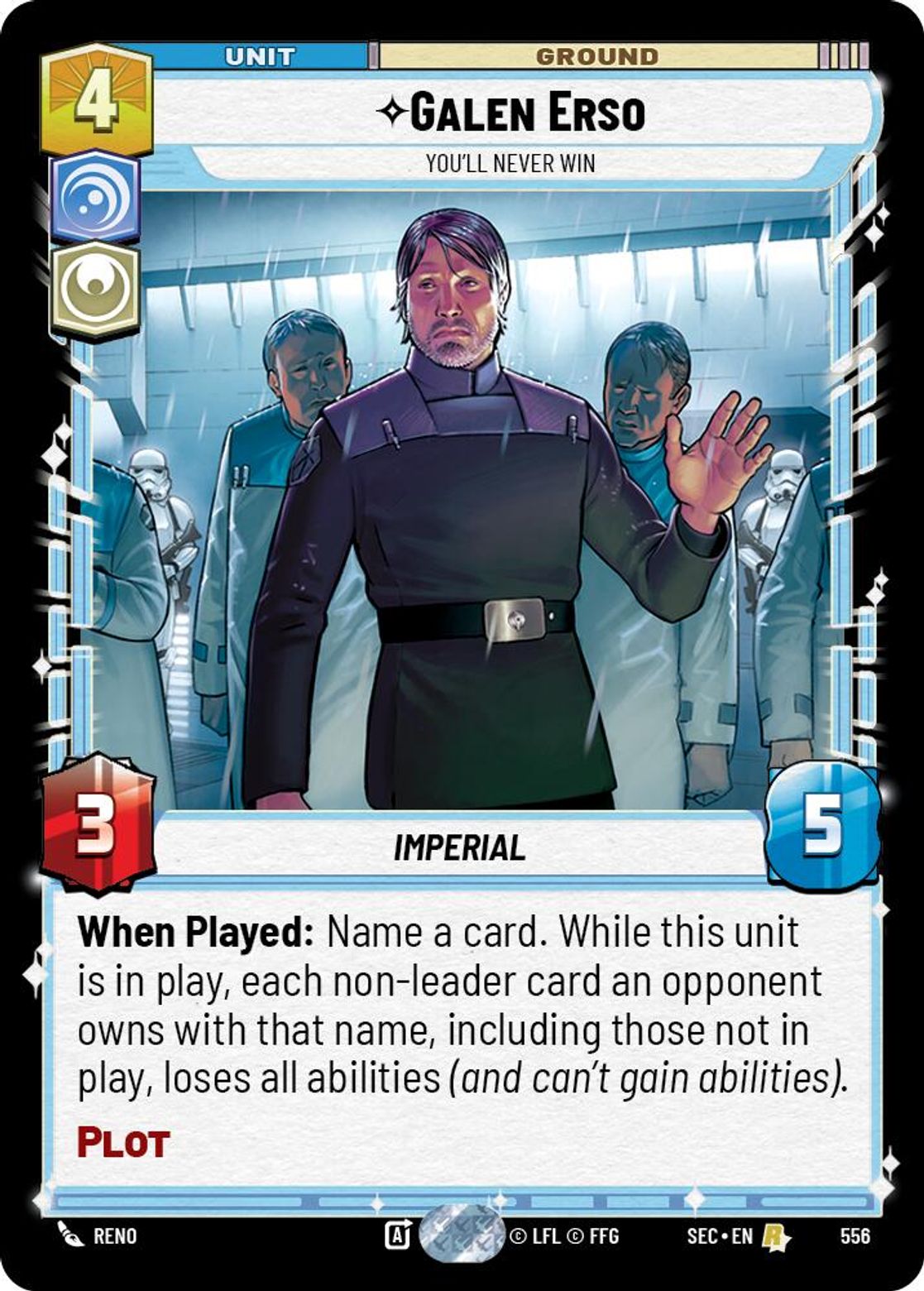 Galen Erso - Youll Never Win
