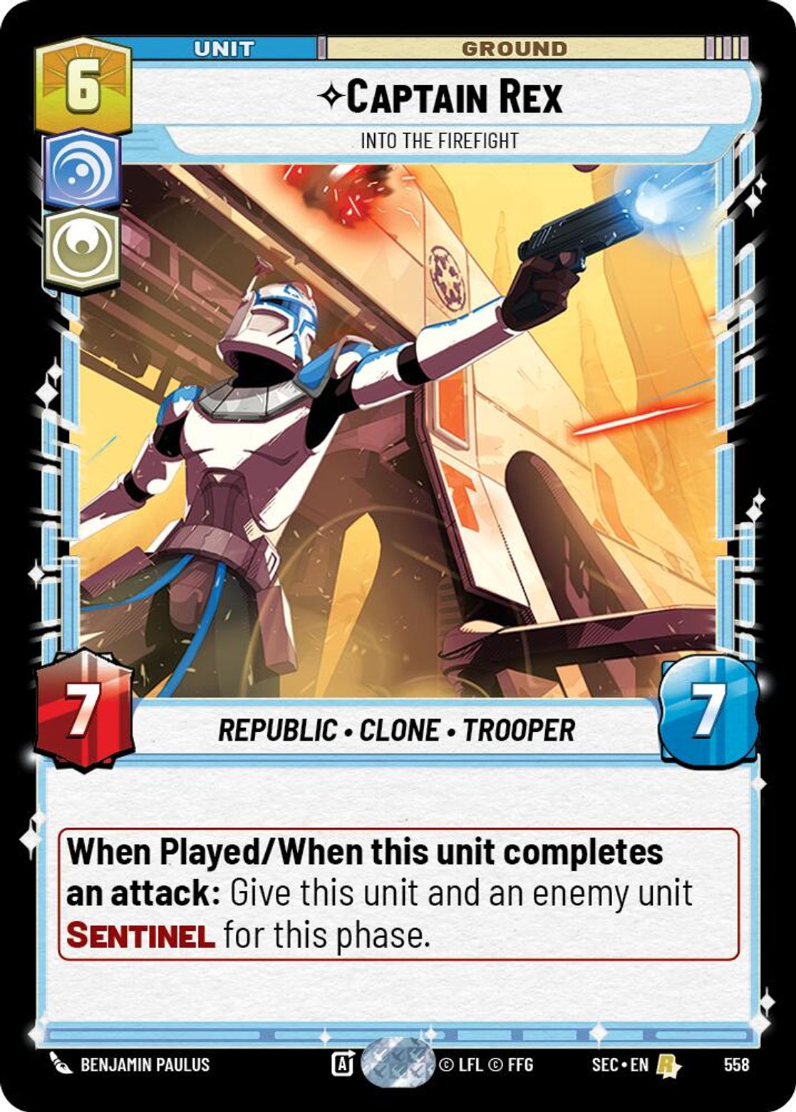Captain Rex - Into the Firefight