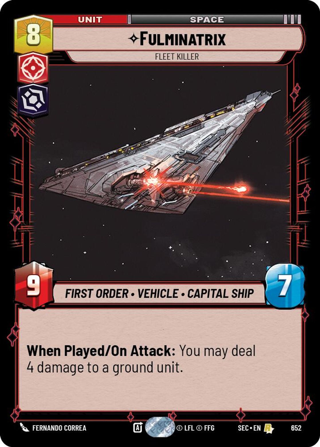 Fulminatrix - Fleet Killer