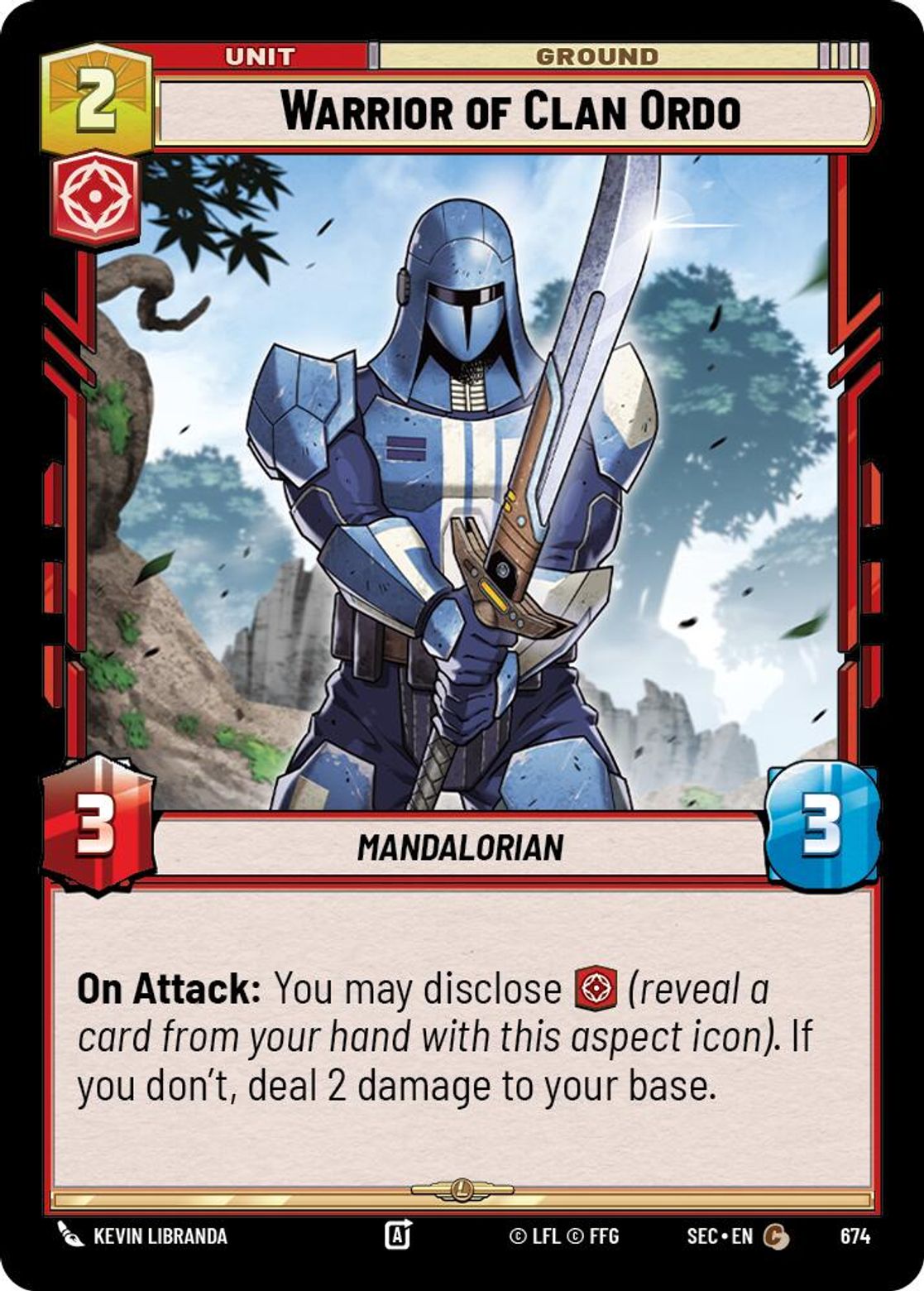 Warrior of Clan Ordo