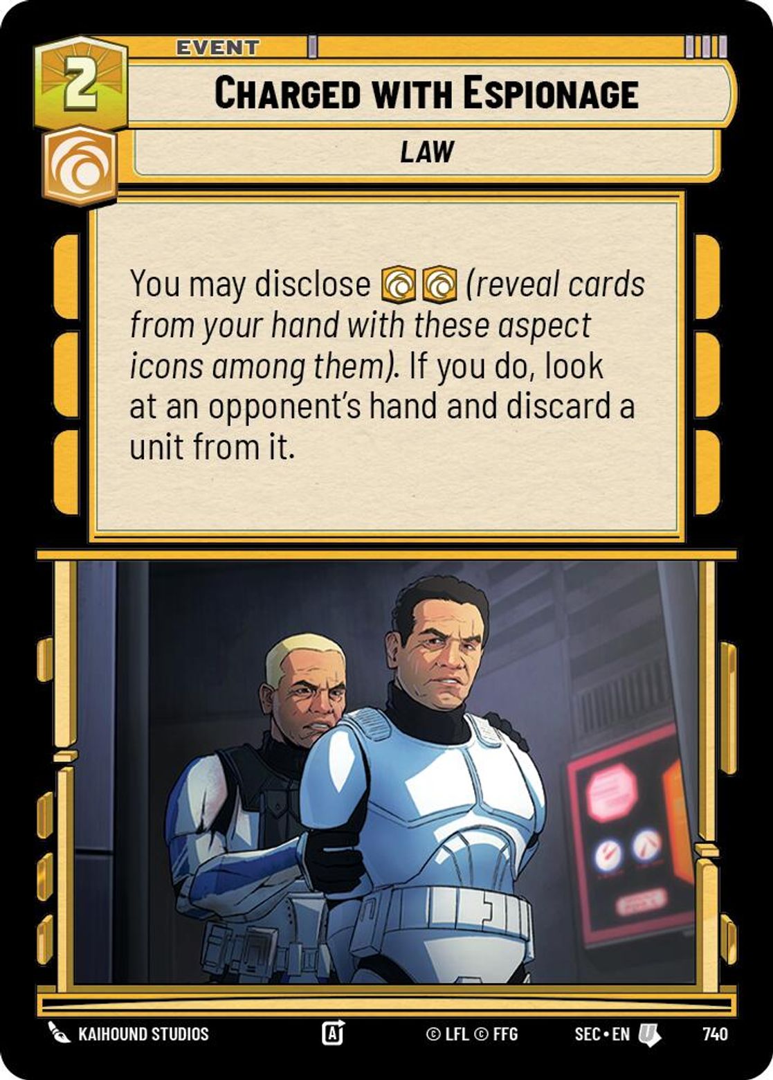 Charged with Espionage