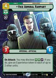 Vice Admiral Rampart - On Schedule