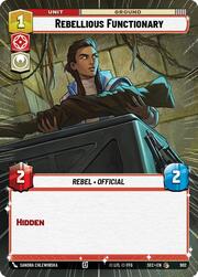 Rebellious Functionary