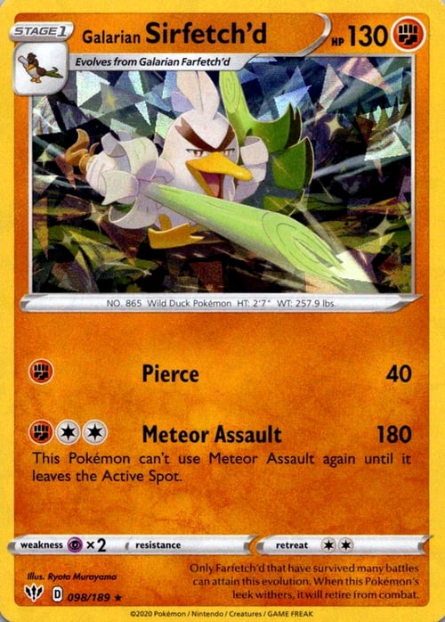 Galarian Sirfetch'd