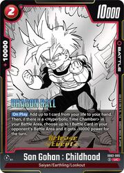 Son Gohan : Childhood