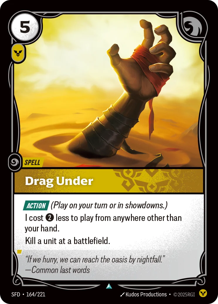 Drag Under