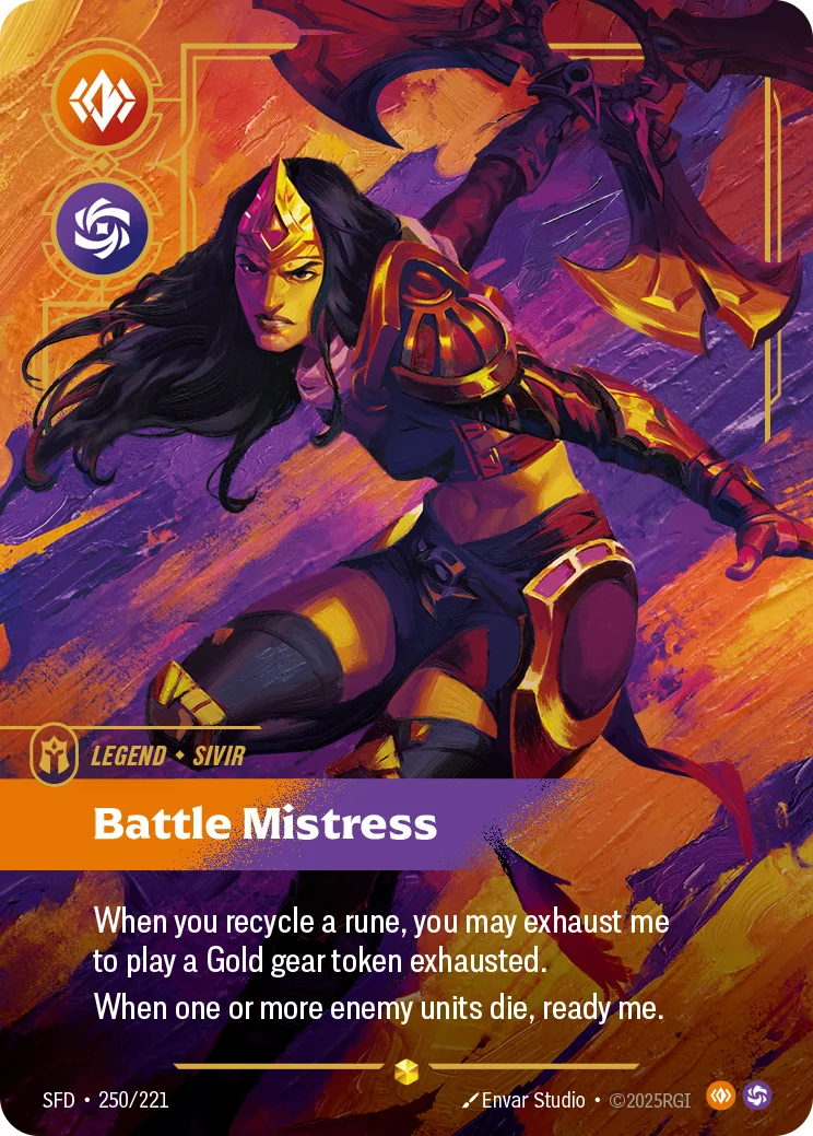 Sivir - Battle Mistress