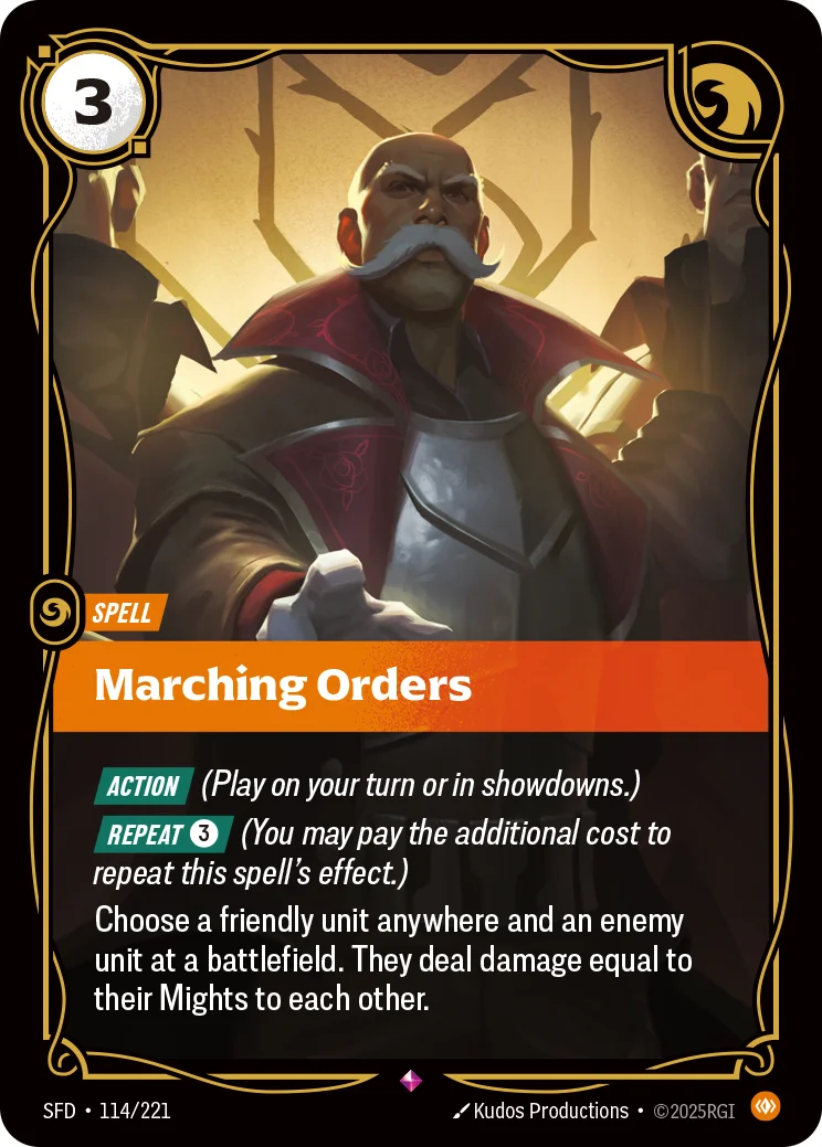 Marching Orders
